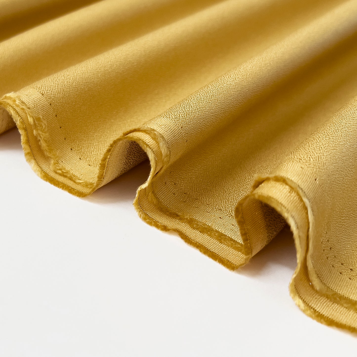 Viscose Crepe in Mustard