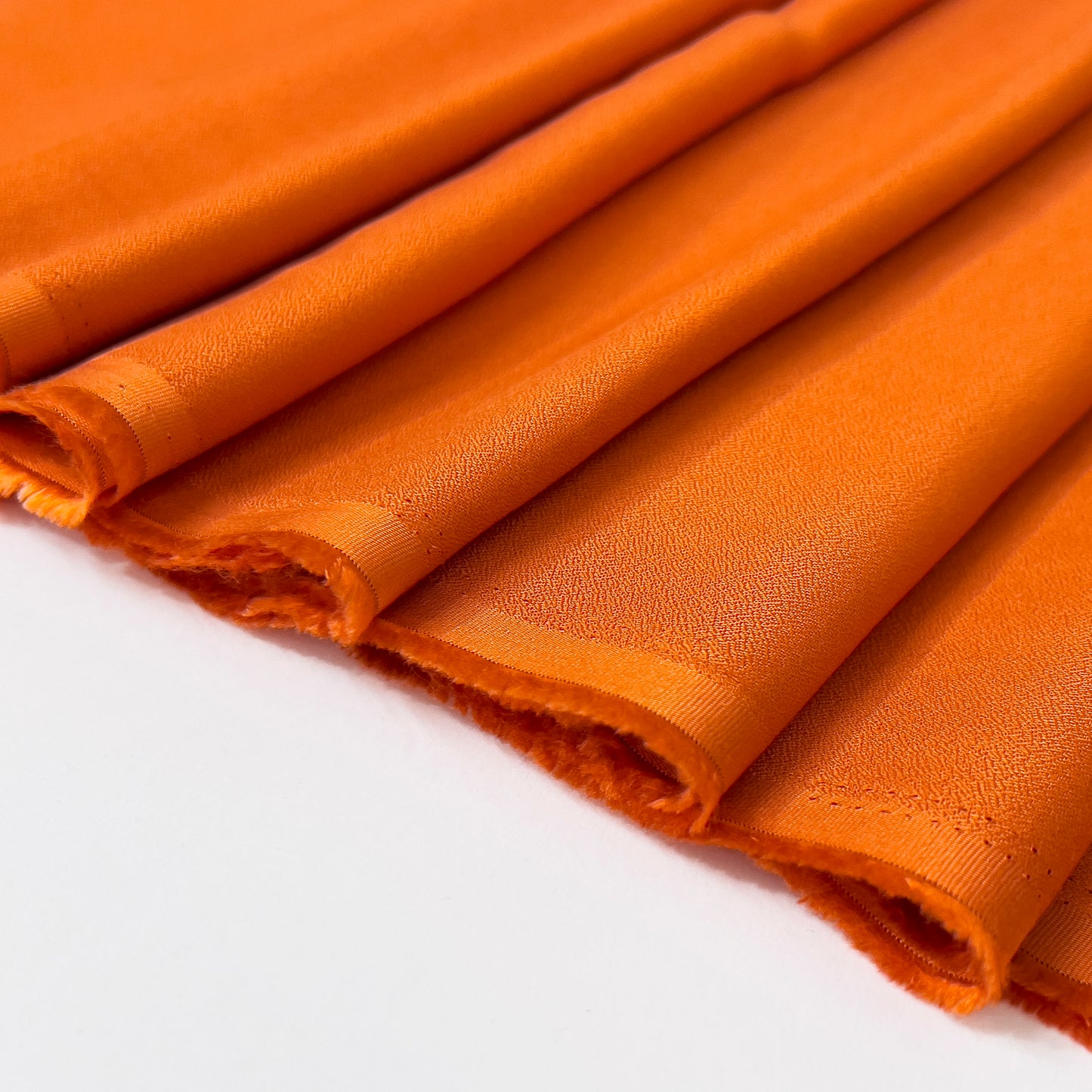 Viscose Crepe in Tangerine