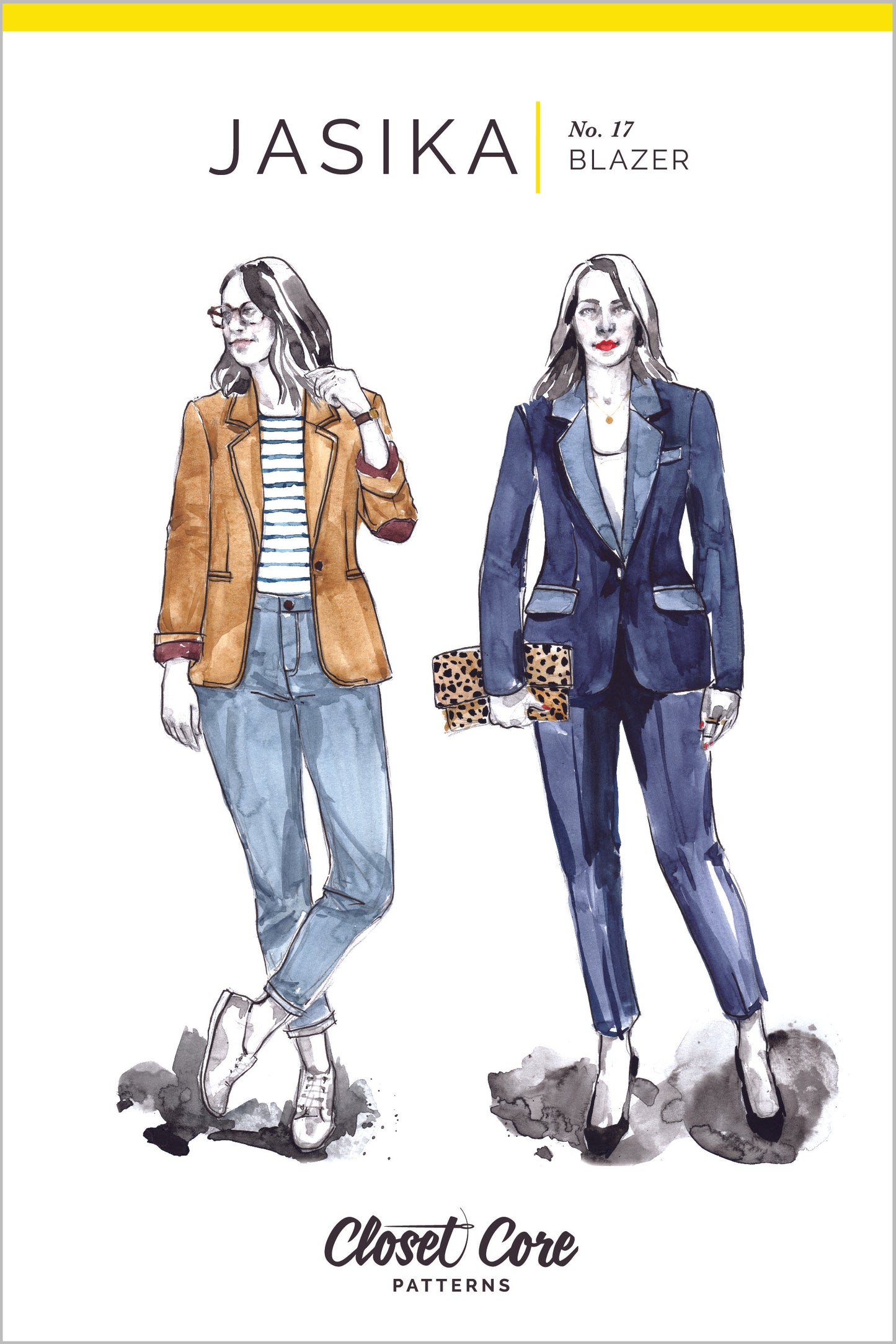 Jasika Blazer Pattern by Closet core patterns