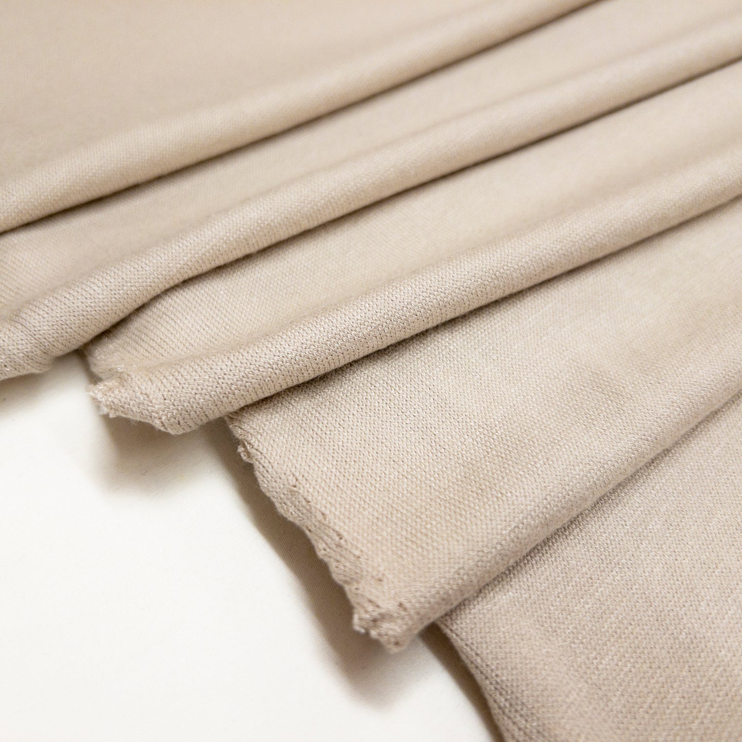 Rayon / Cotton / Modal Knit in Oyster