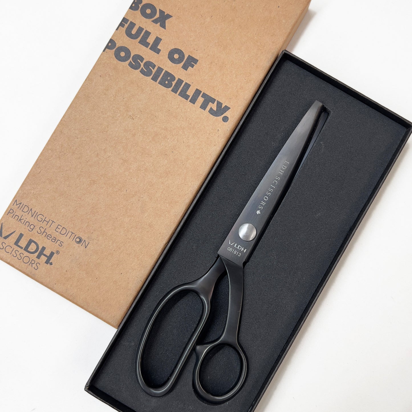 LDH Midnight Edition Pinking Shears - 9"