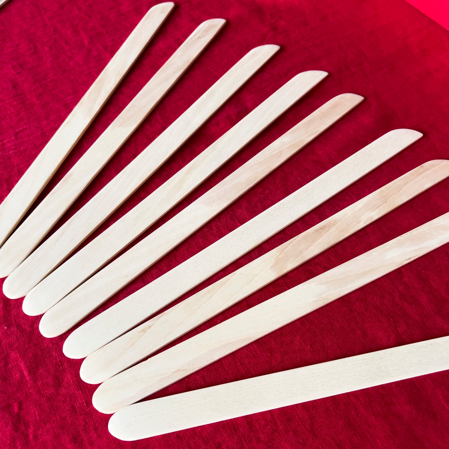 Point turner and seam creaser hand-crafted from Ash
