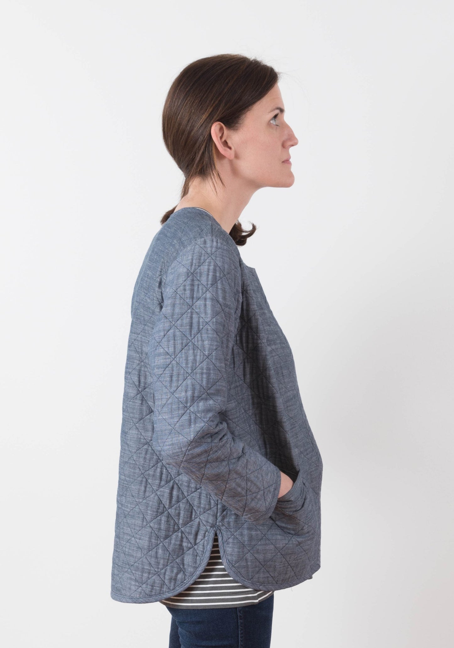 Tamarack jacket sewing pattern by grainline studio