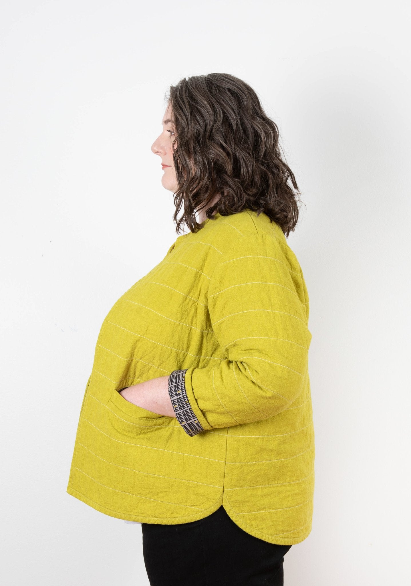 Tamarack jacket sewing pattern by grainline studio