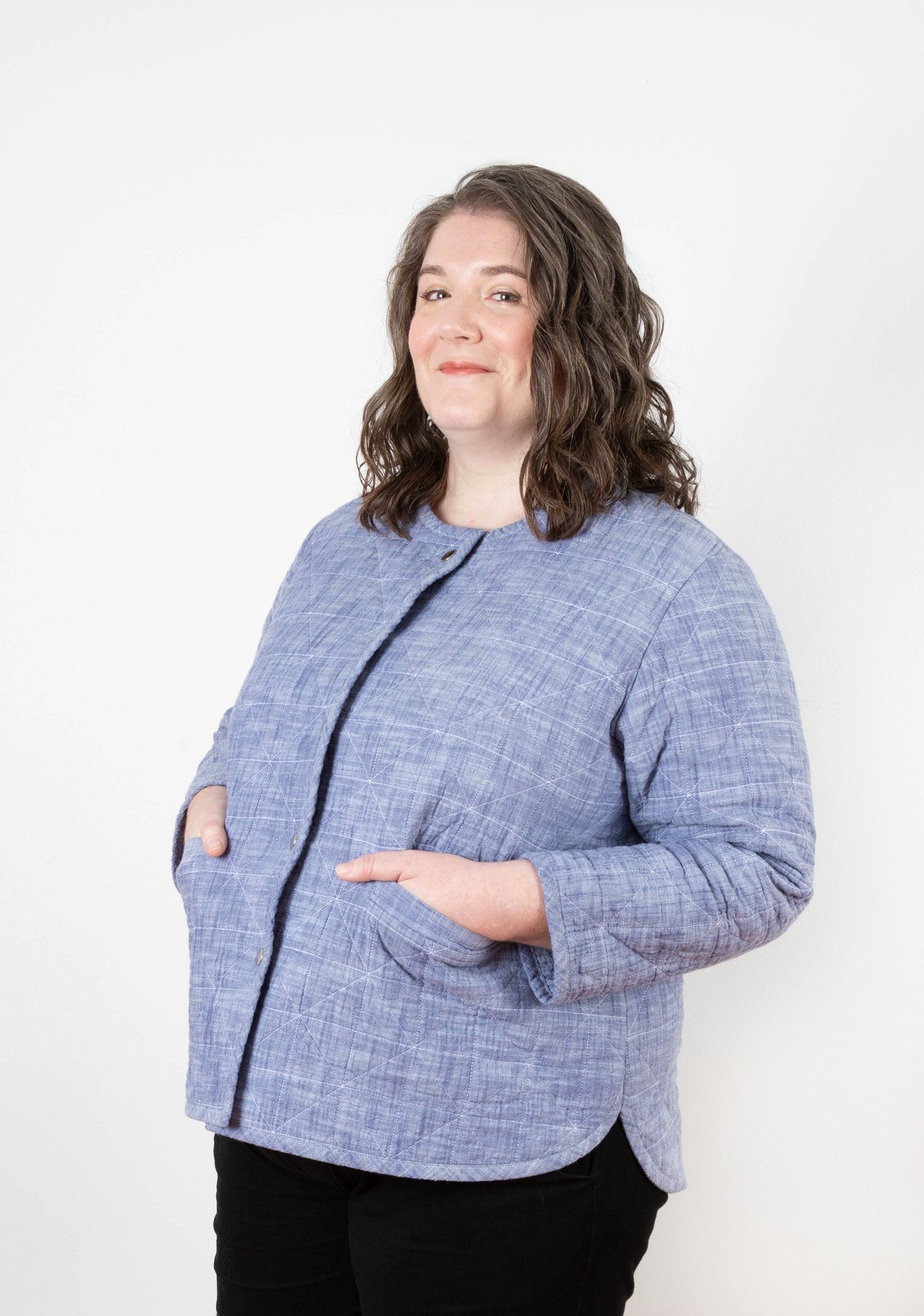 Tamarack jacket sewing pattern by grainline studio