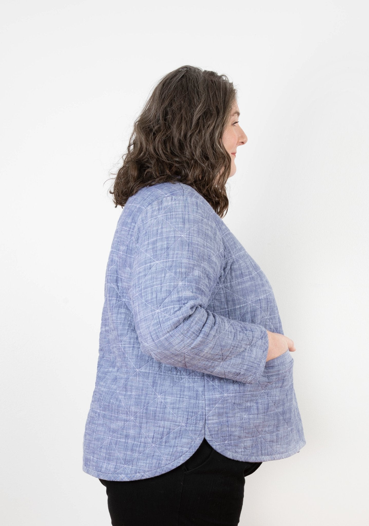 Tamarack jacket sewing pattern by grainline studio