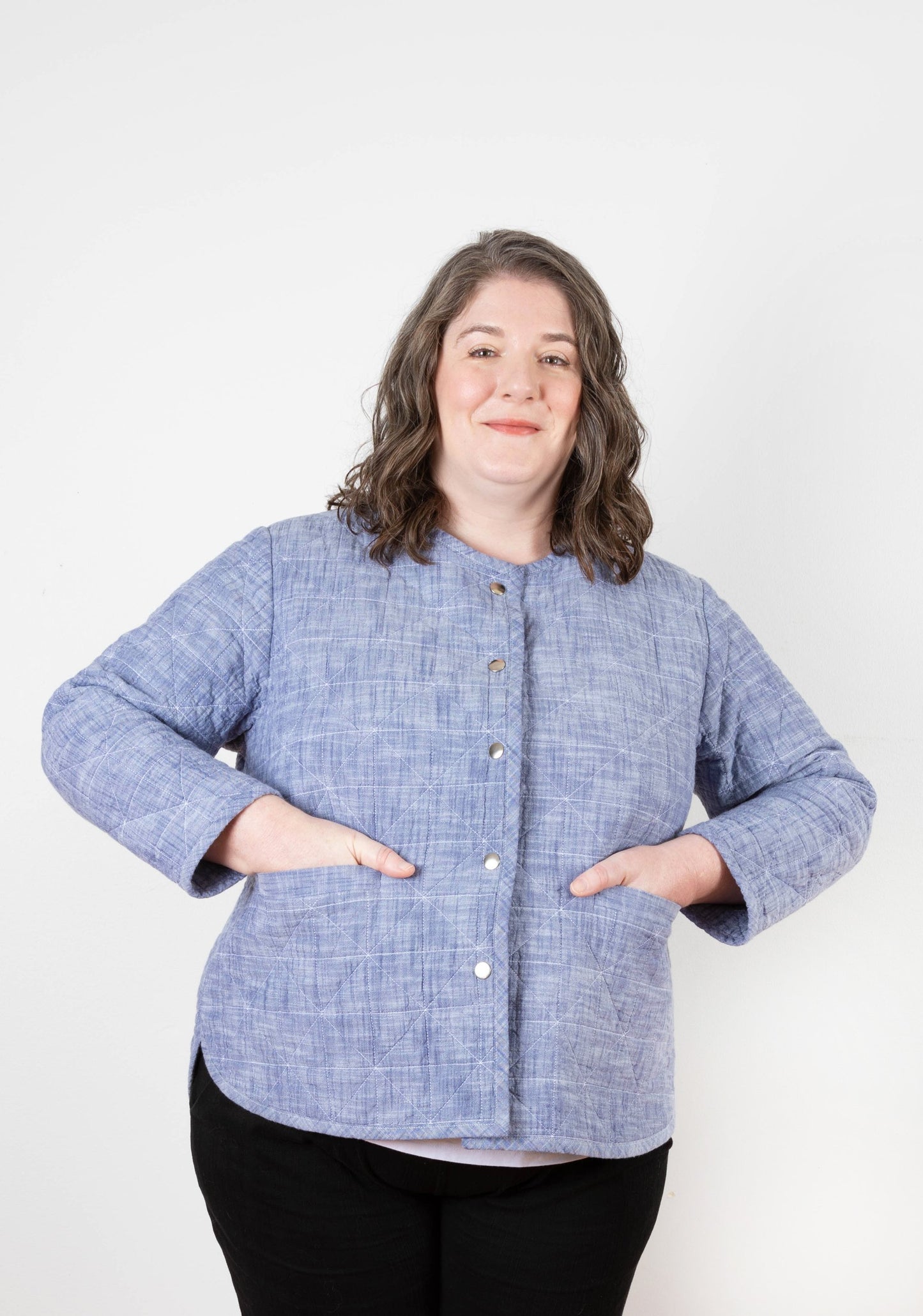 Tamarack jacket sewing pattern by grainline studio
