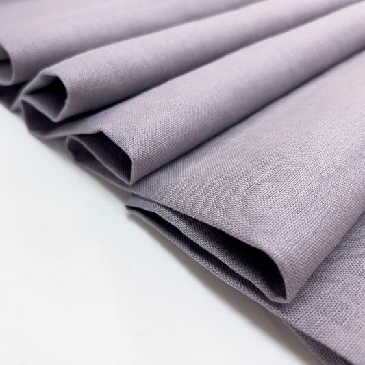 Medium Weight Linen in Purple Ash