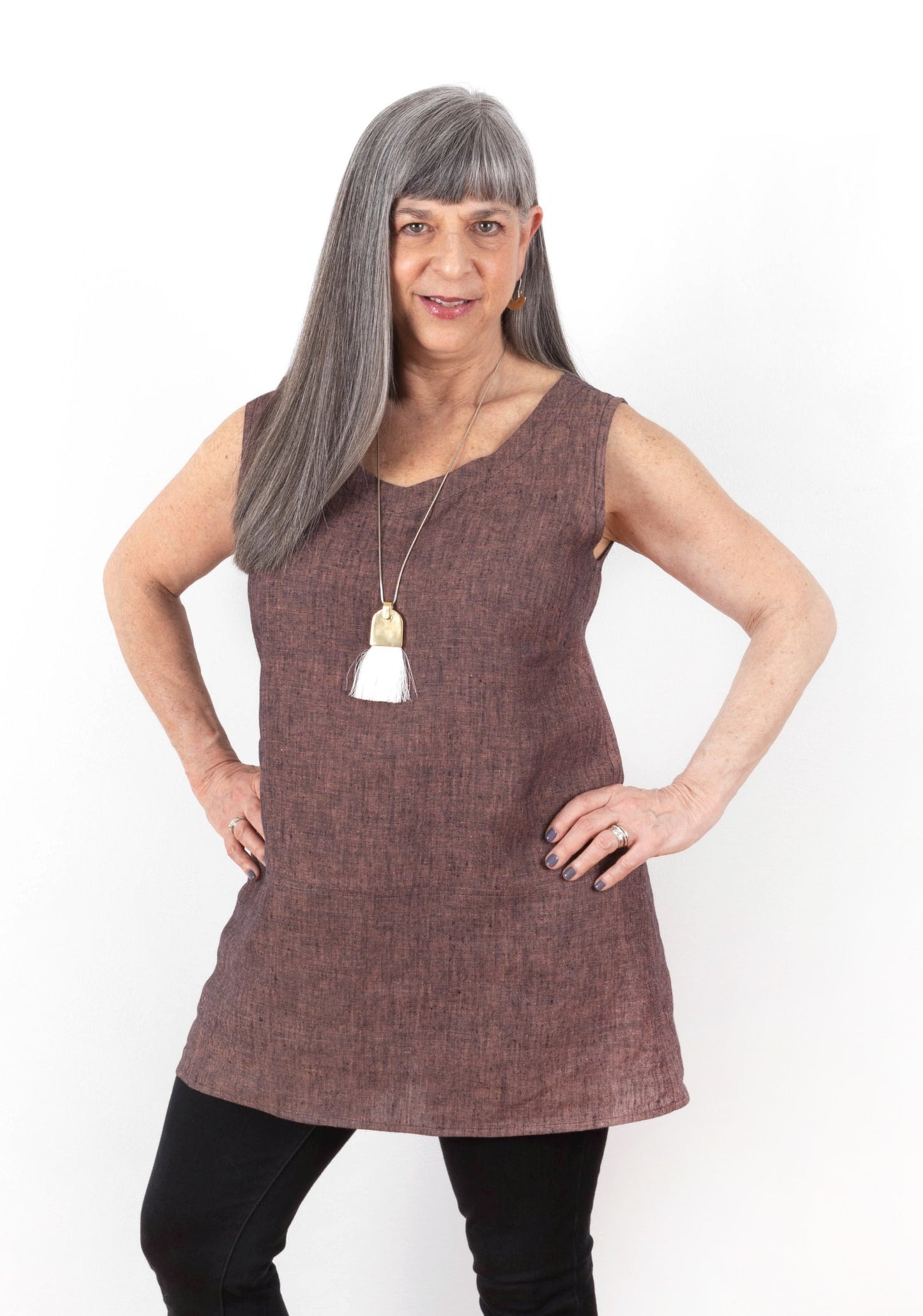 uniform tunic sewing pattern by grainline studio