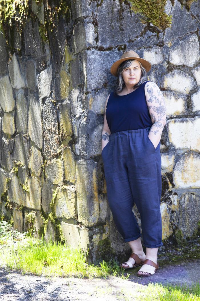 Free range slacks pattern by sew house seven