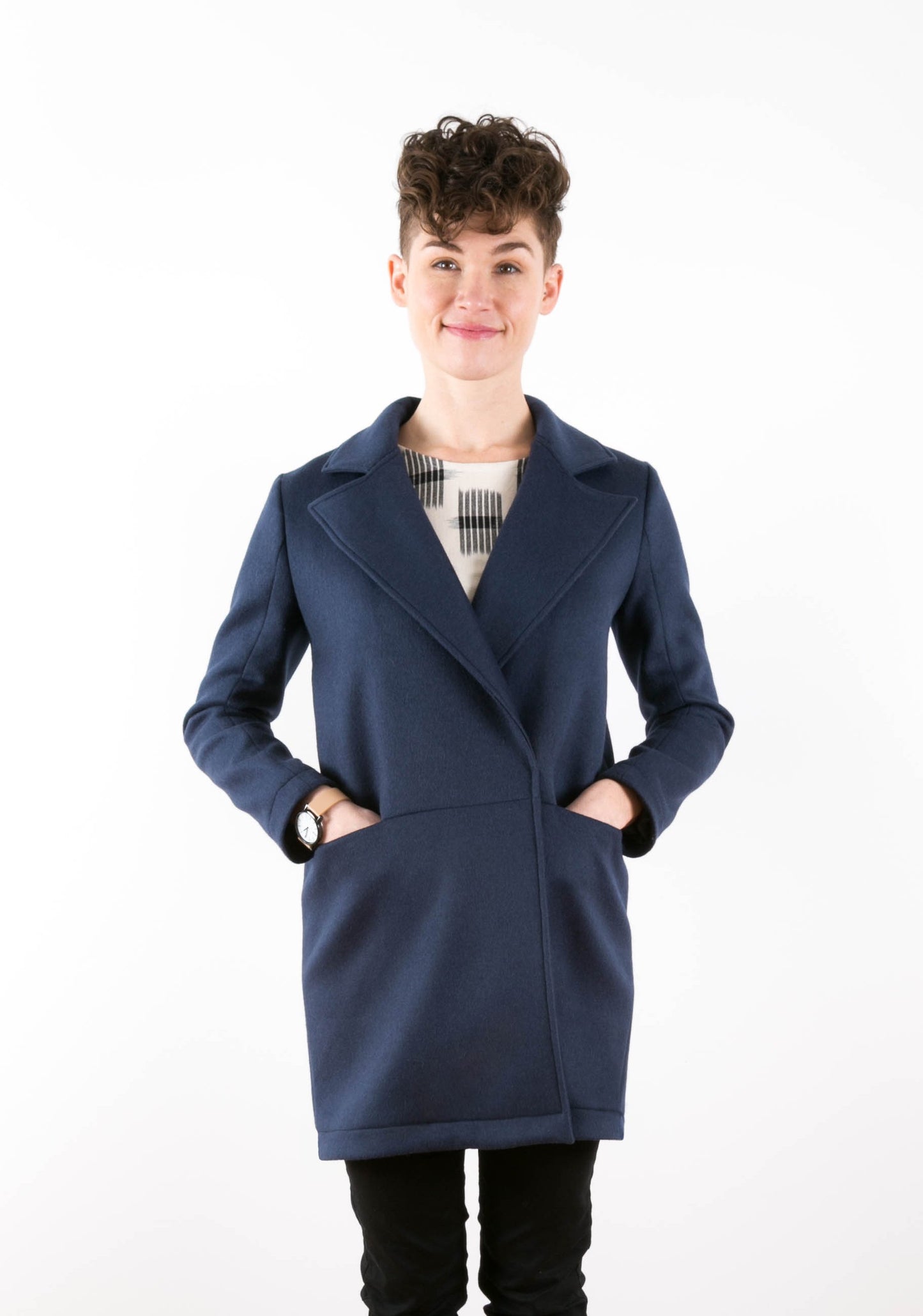 yates coat by grainline studio