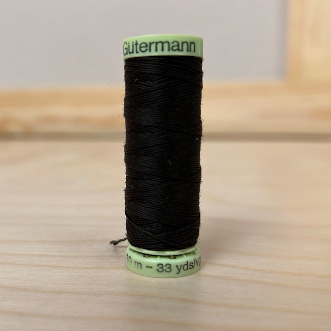 Gutermann Top Stitch Thread in Brown #596 - 33 yards