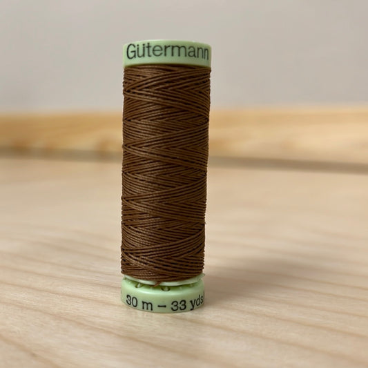 Gutermann Top Stitch Thread in Goldstone #875 - 33 yards