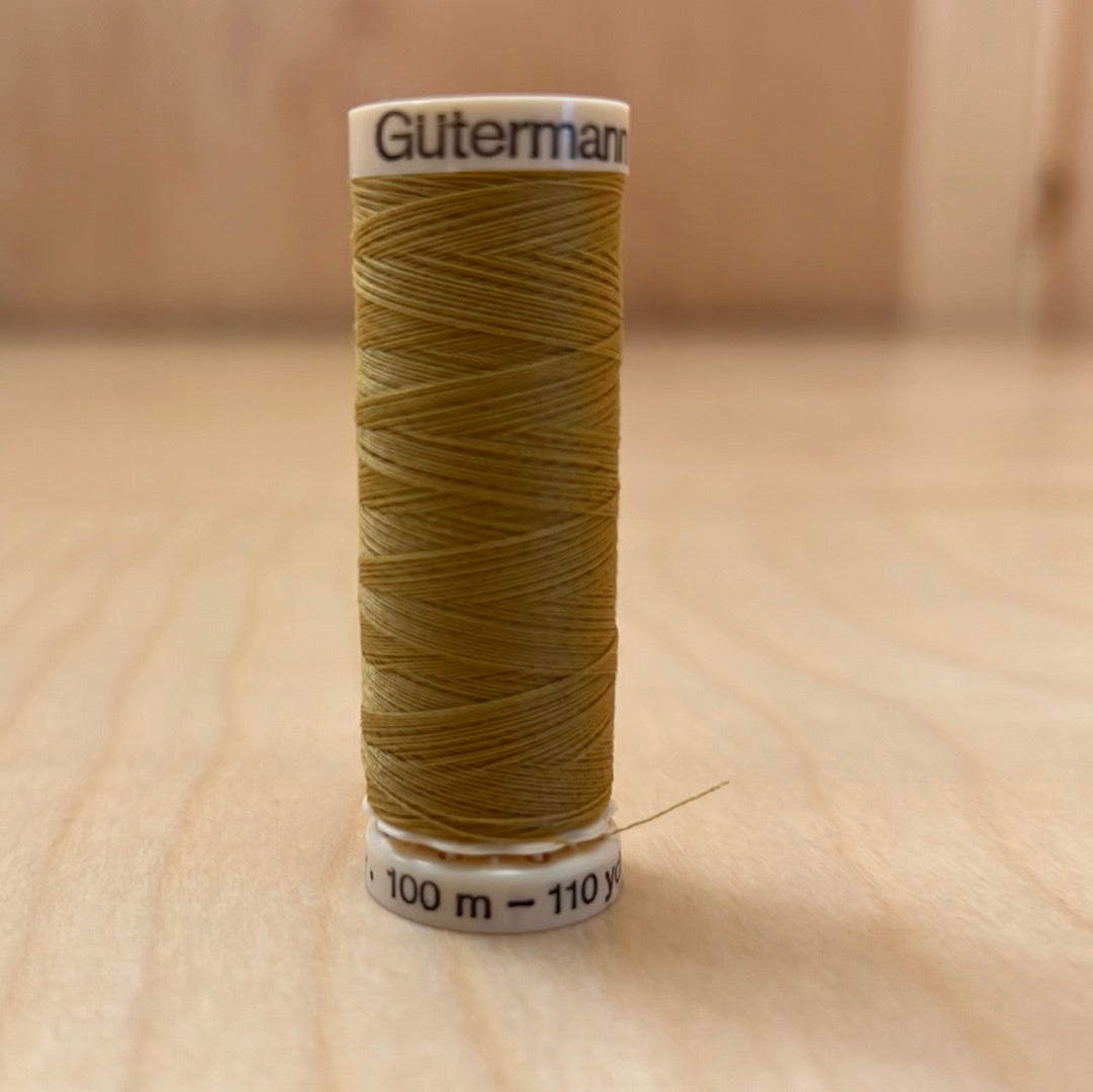 Gutermann Sew-All Thread 110yd-Gold