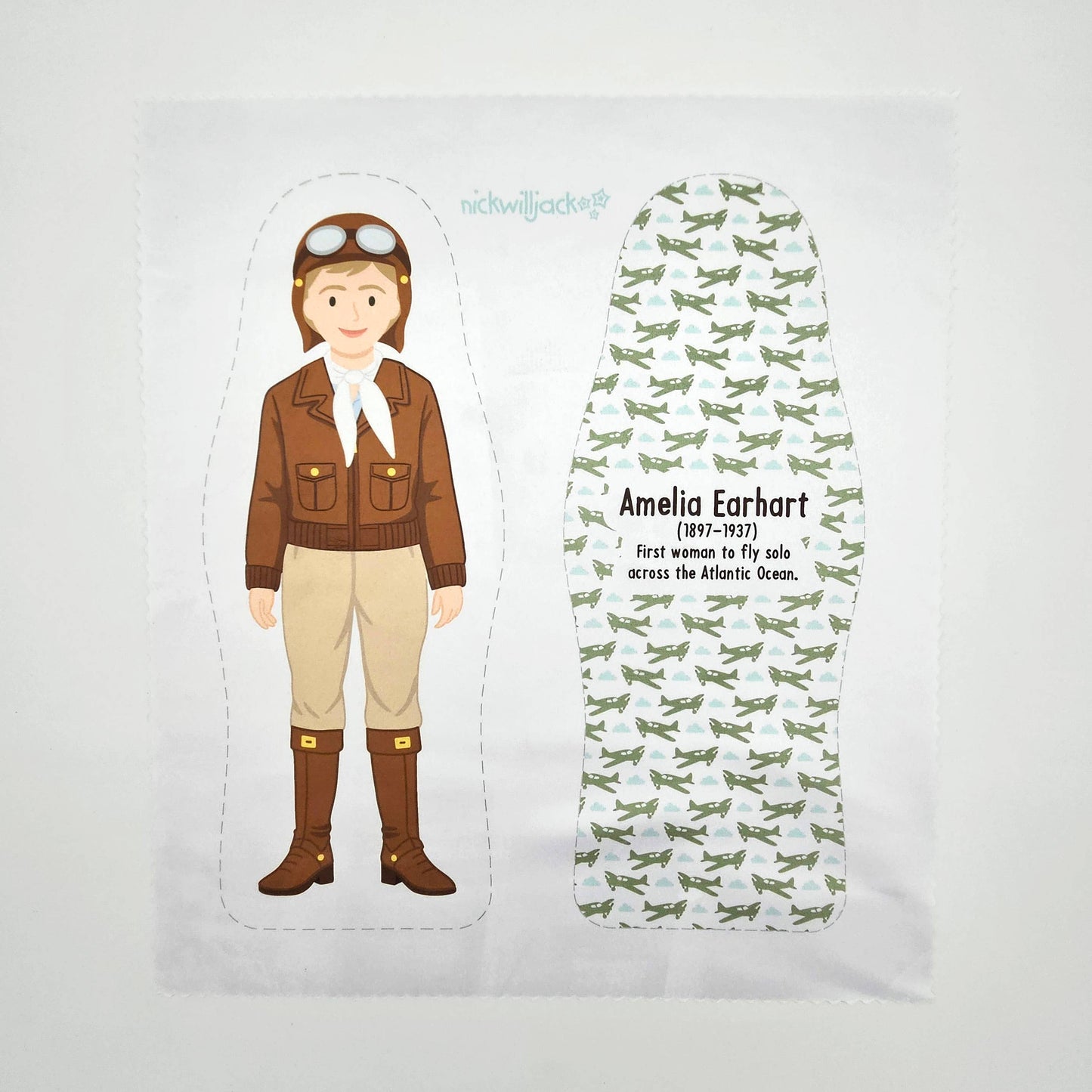Sew Your Own Amelia Earhart Doll Kit