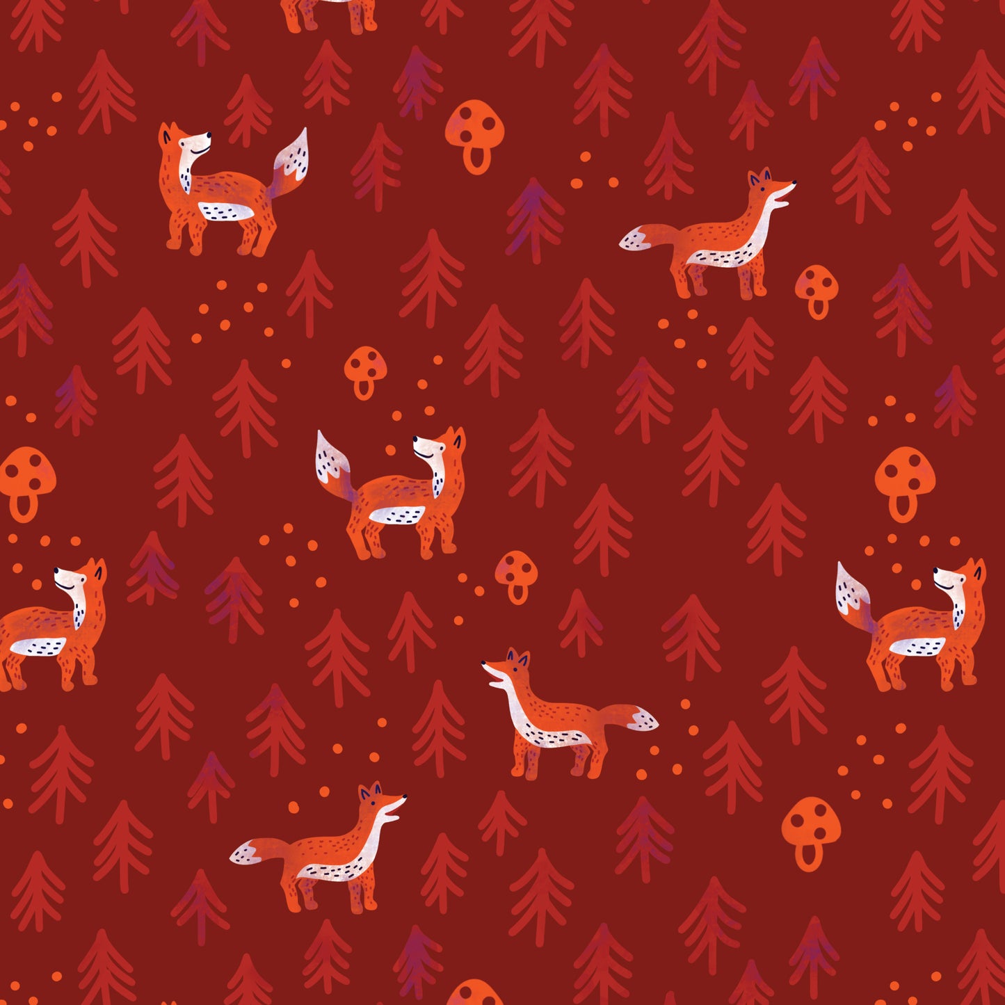 Little Fox in Red