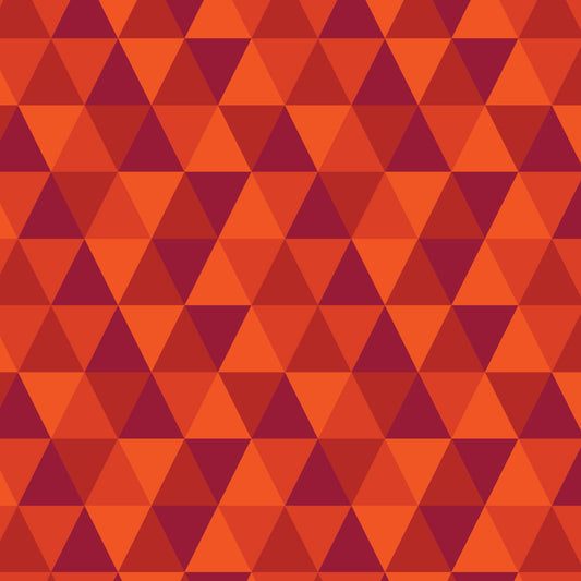 Triangles in Red| Orange