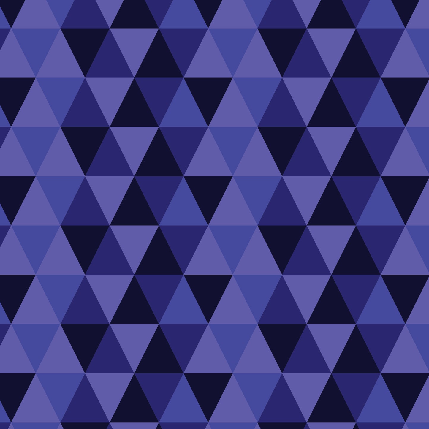 Triangles in Navy | Blue