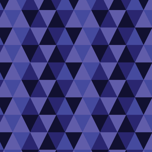 Triangles in Navy | Blue