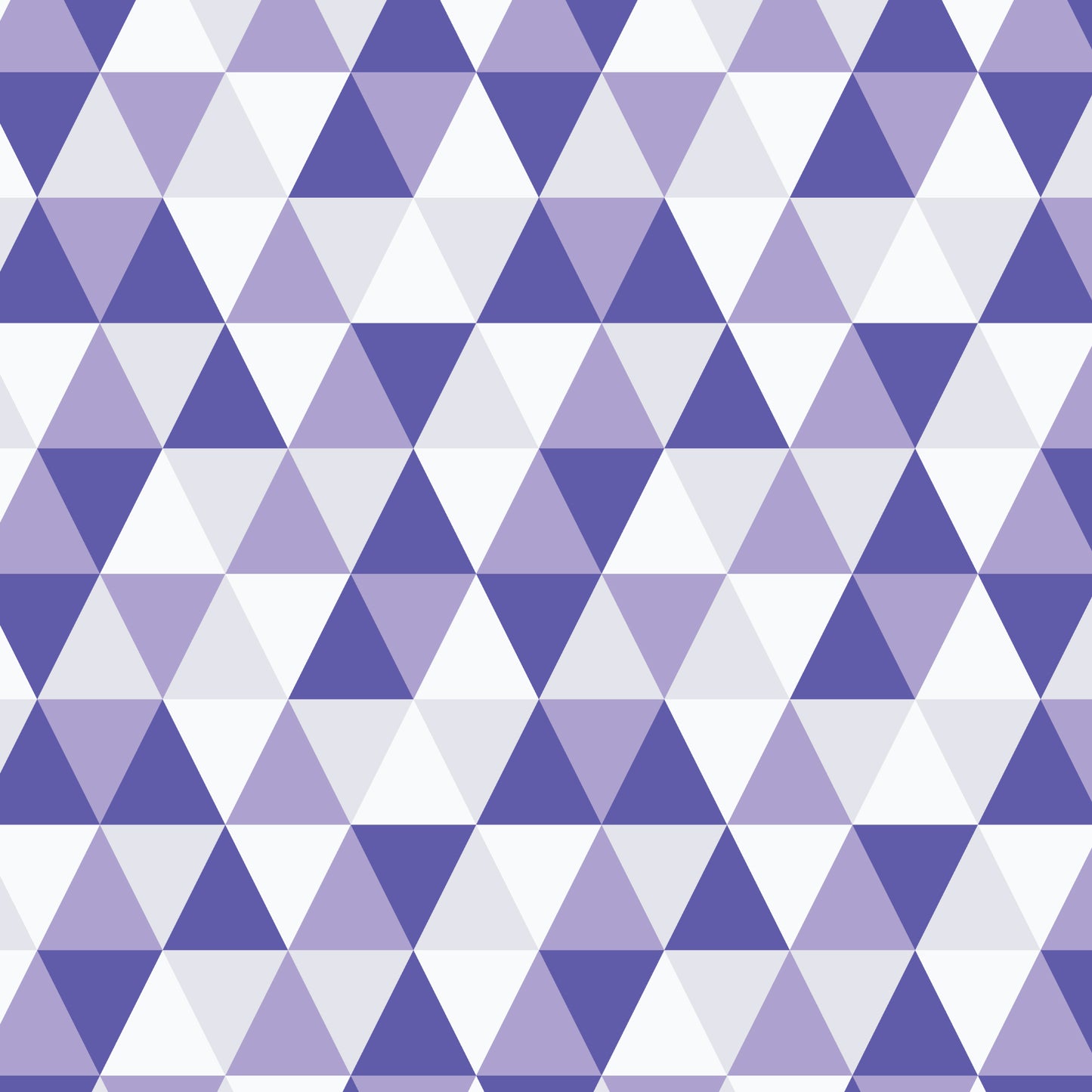Triangles in White | Blue