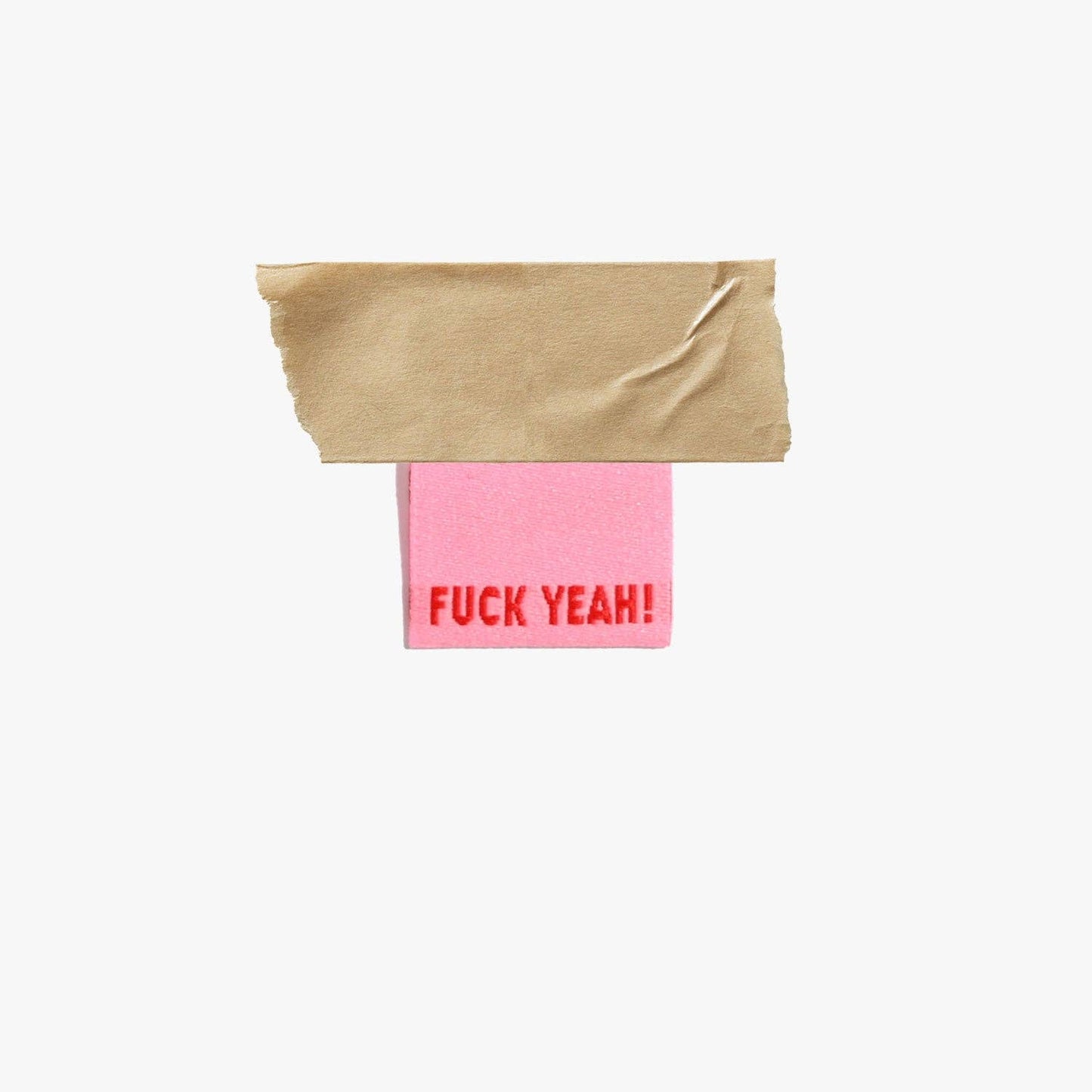 Fuck Yeah! Woven Labels | Case of 6 Units