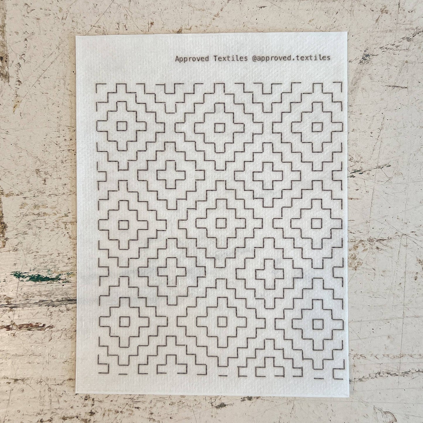 Persimmon Flowers - Minimal Mending + Embellishment Transfer