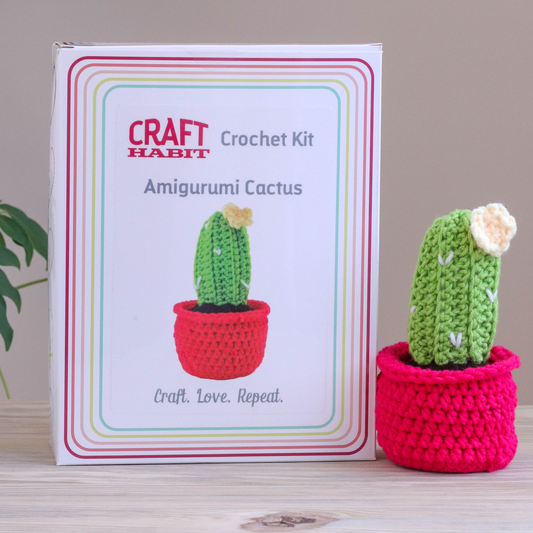 Amigurumi Cactus Crochet Kit