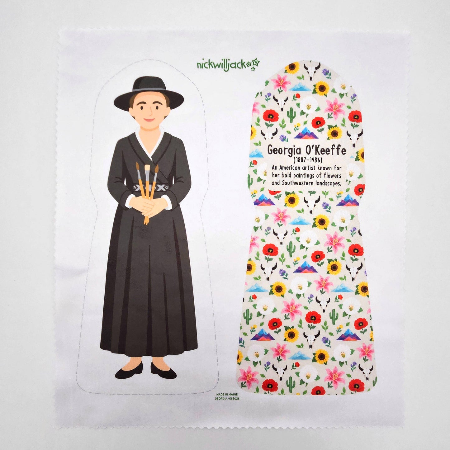 Sew Your Own Georgia O'Keeffe Doll Kit