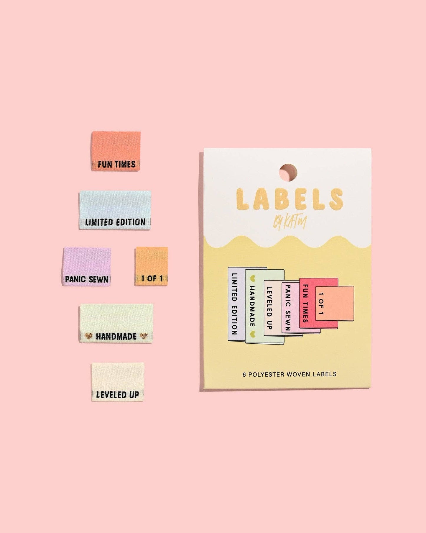 Maker Side Seams Woven Labels | Case of 6 units