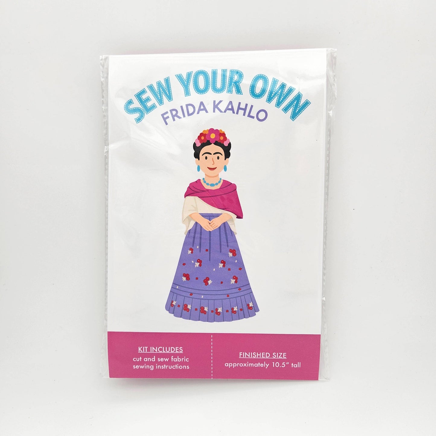 Sew Your Own Frida Kahlo Doll Kit: COMPLETE KIT