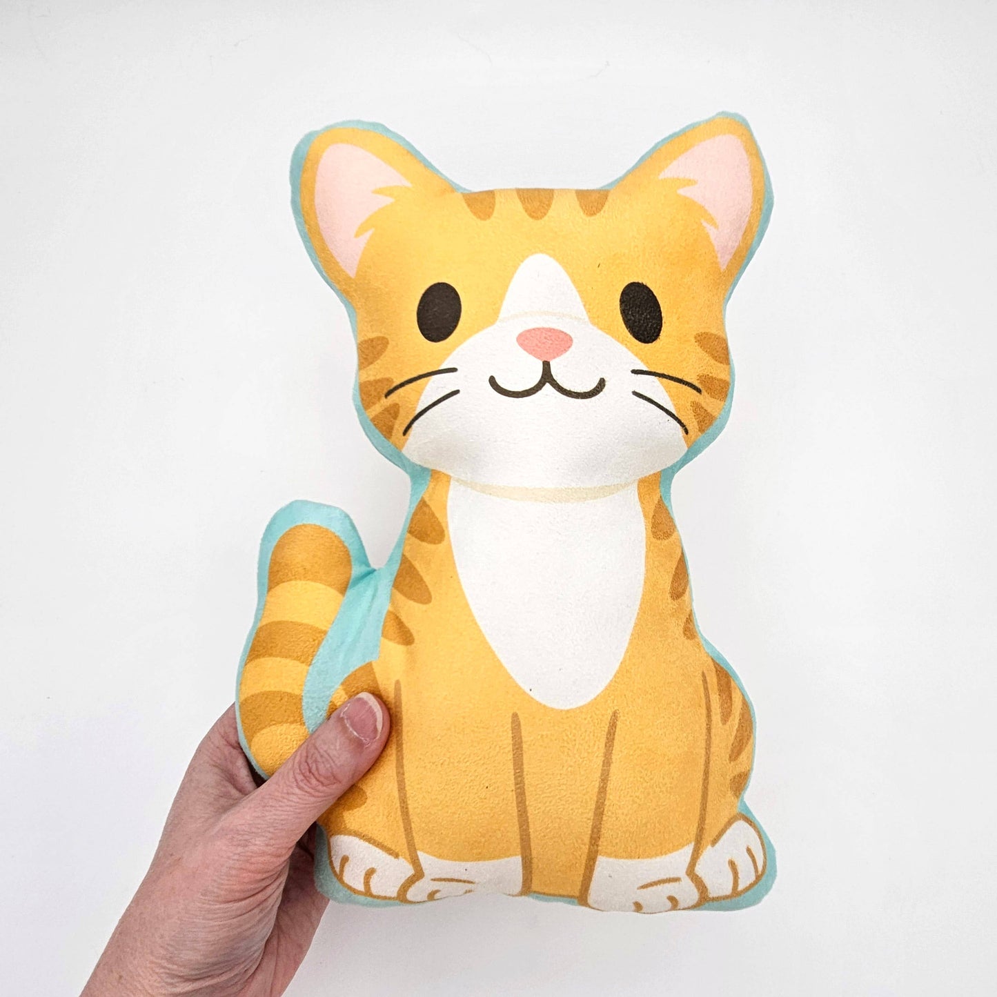 Sew Your Own Cat Kit - Orange Cat: COMPLETE KIT