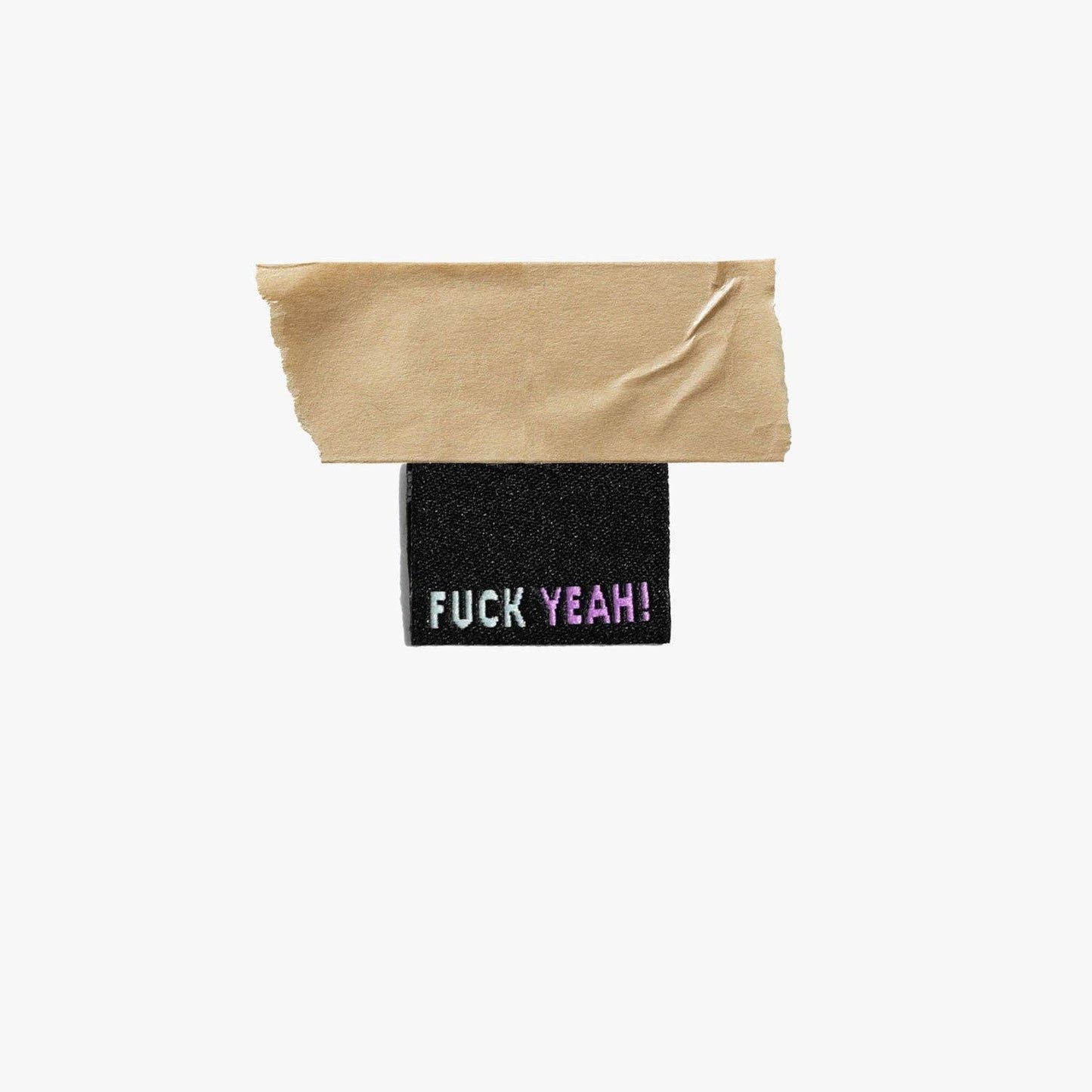 Fuck Yeah! Woven Labels | Case of 6 Units