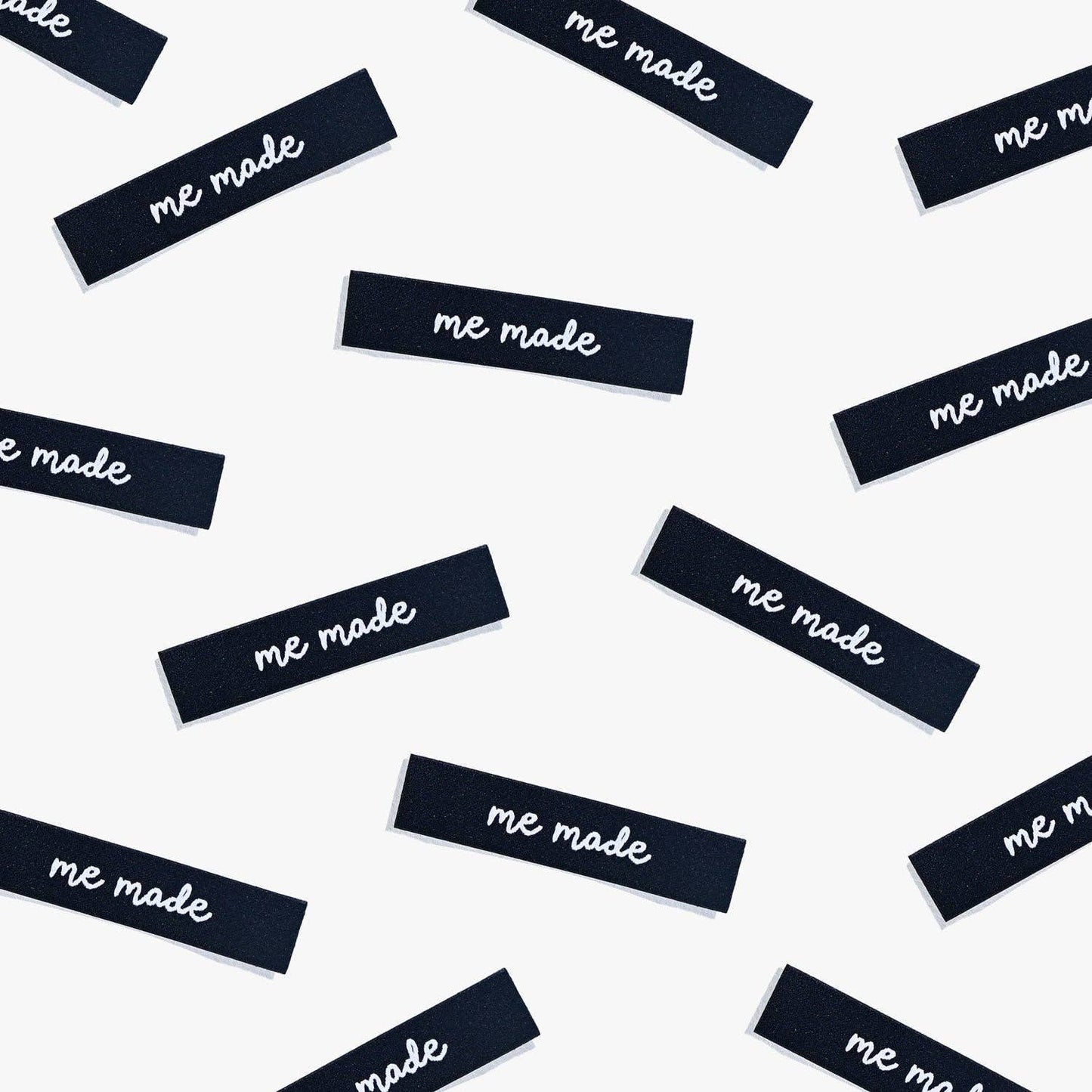 Me Made End Fold Woven Labels | Case of 6 Units