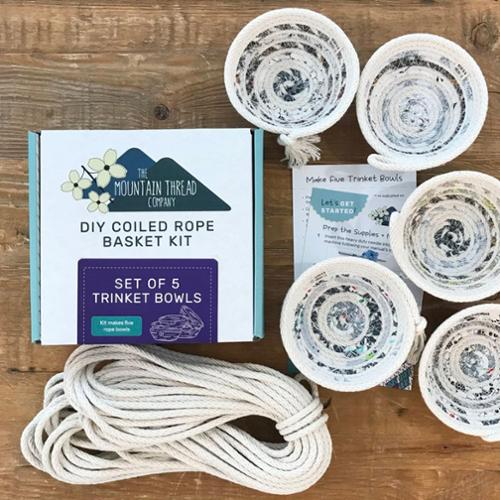Coiled Rope Kit Trinket Bowls