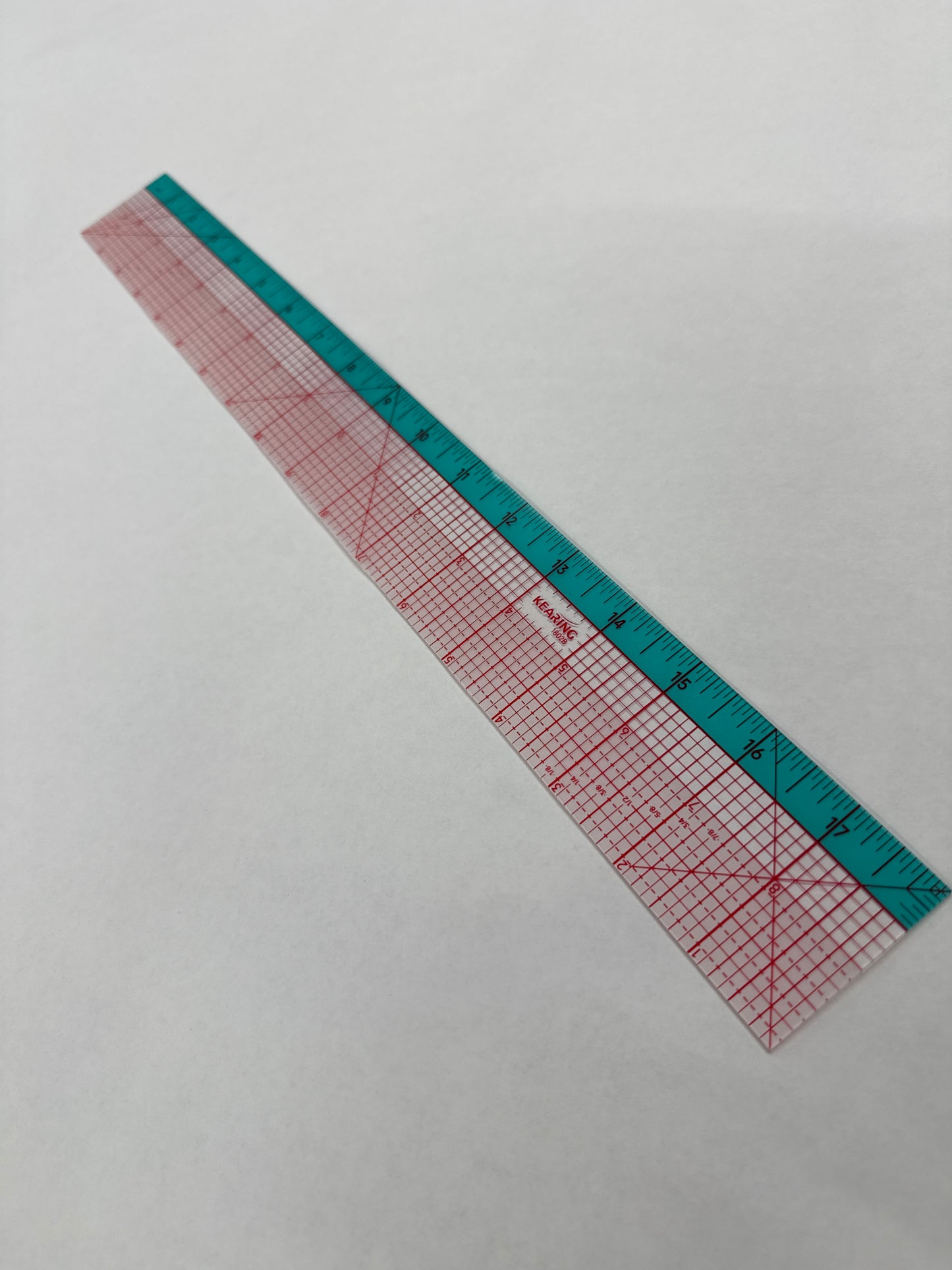 Dual Color Pattern Grading Ruler