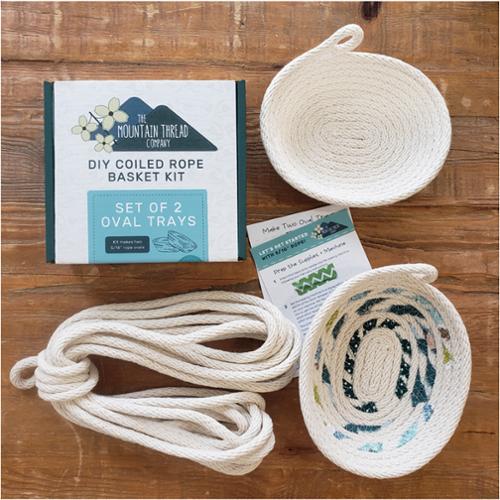 Coiled Rope Kit Oval Trays