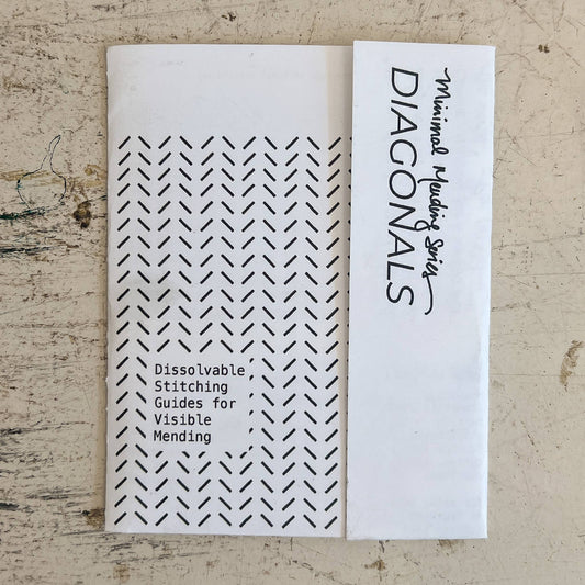 Diagonals - Minimal Mending + Embellishment Transfer