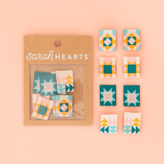 Quilt Block Multipack - Woven Sewing Labels