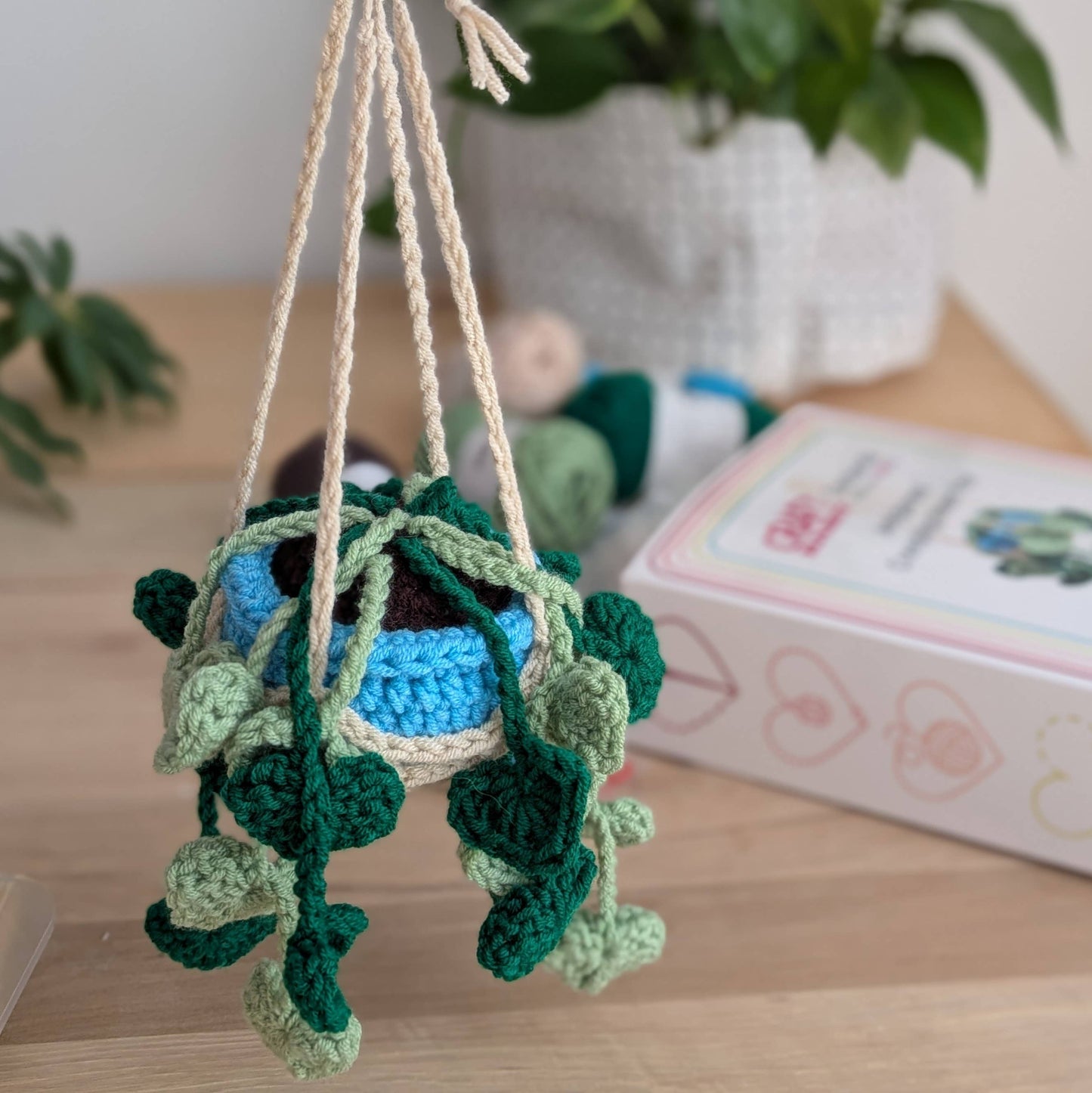 Amigurumi Creeping Heart Vine Crochet Kit 