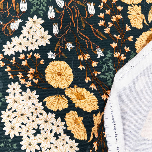 Canvas in Bluebells and Buttercups