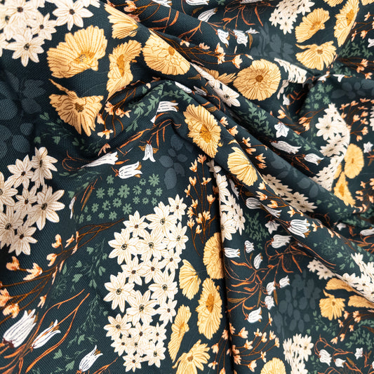 Canvas in Bluebells and Buttercups