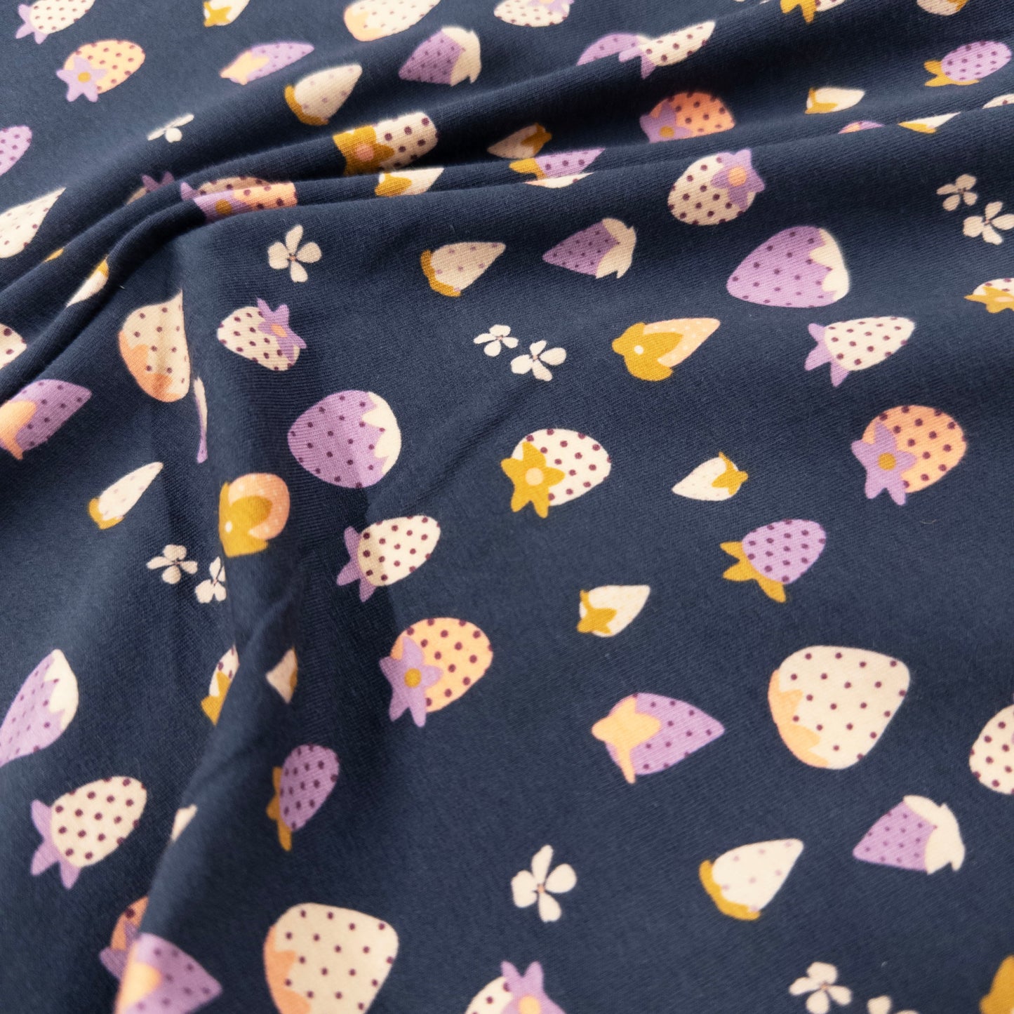 Jersey Knit - Berry Picking