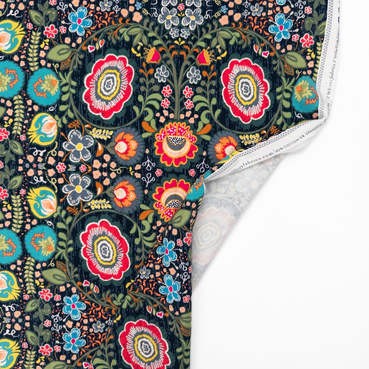 Jersey Knit - Khokhloma Gloom