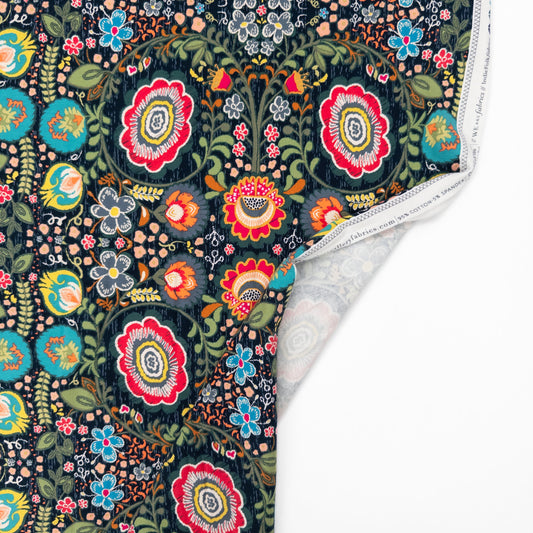 Jersey Knit - Khokhloma Gloom