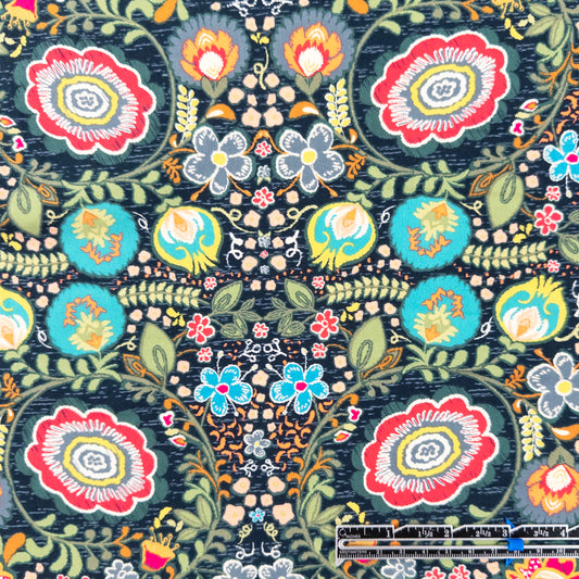 Jersey Knit - Khokhloma Gloom