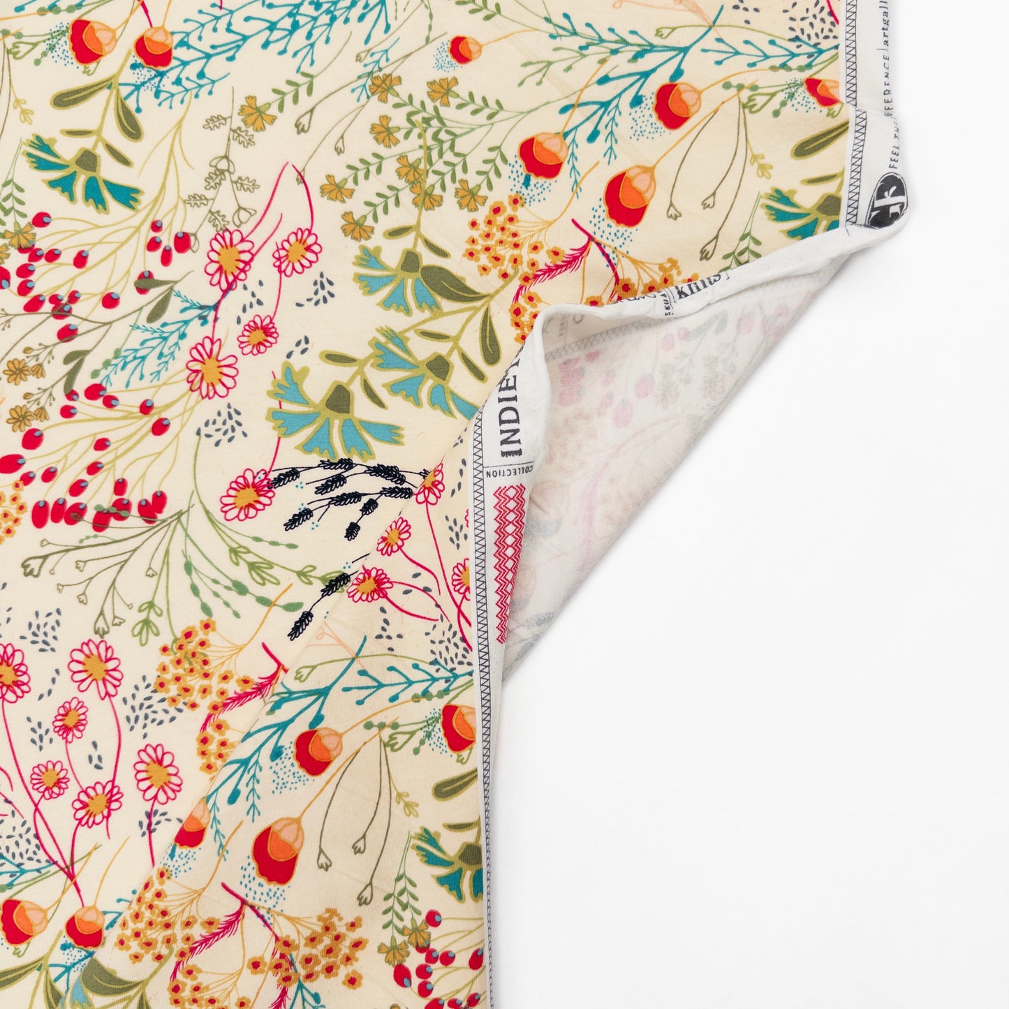 Jersey Knit - Meadow Vivid