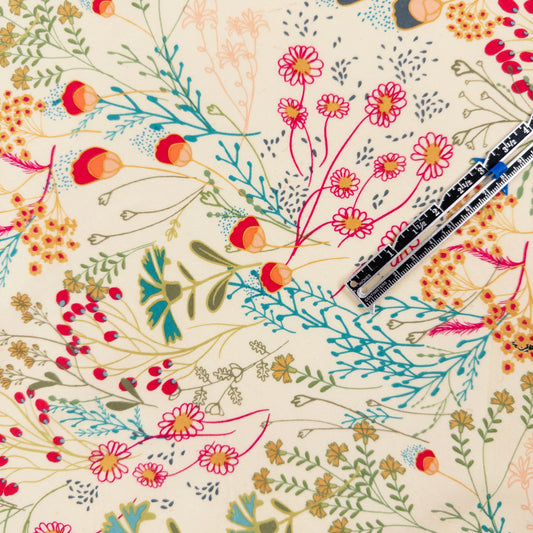 Jersey Knit - Meadow Vivid