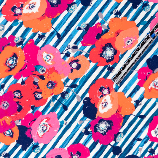 Jersey Knit - Paparounes Crimson