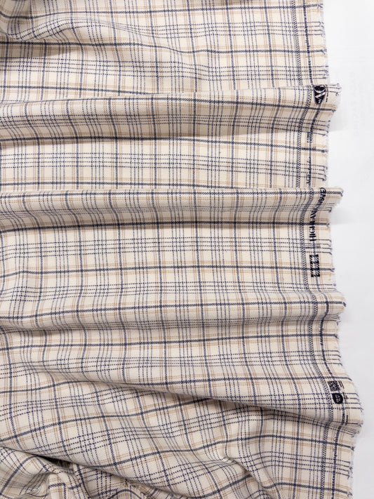 Flannel in Oatmilk Plaid