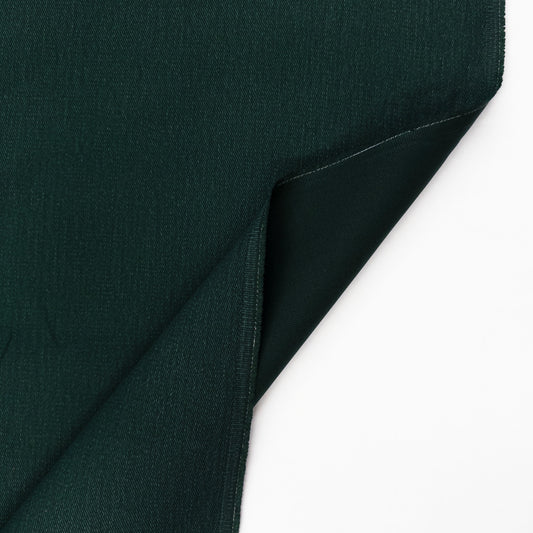 Brushed Bull Denim in Forest